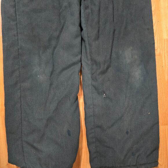 Vintage Sears Coveralls M Black Jumpsuit Industrial Uniform Workwear 80s - Picture 2 of 15